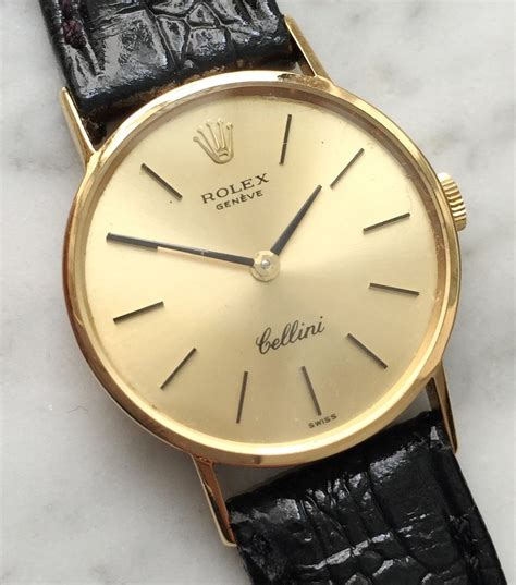 rolex bellini womans yelllow gold|Rolex Cellini Oval Vintage Full Yellow Gold .